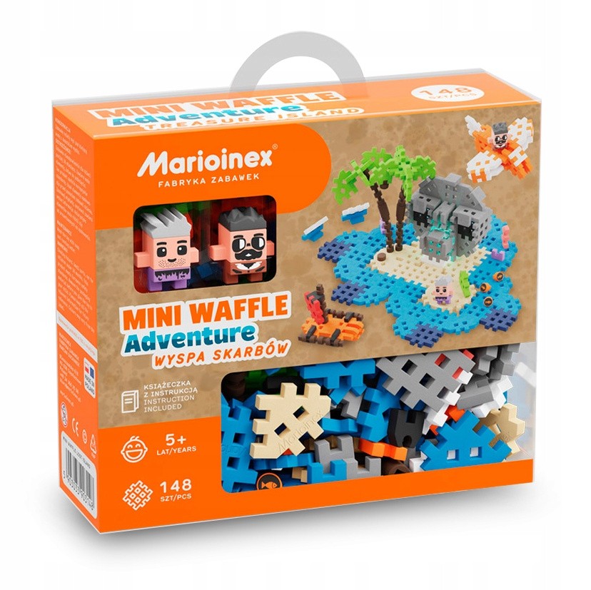 Mini vafle Marioinex Treasure Island 148 ks.